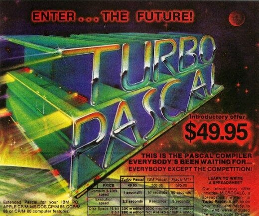 Limitations of 8-bit Turbo Pascal 3.0, case study