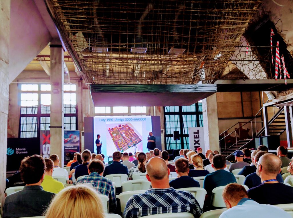 Pierwsza prelekcja - Amiga!