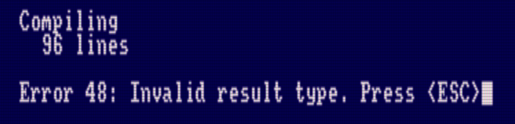 Compiling
96 lines
Error 48: Invalid result type. Press <ESC>